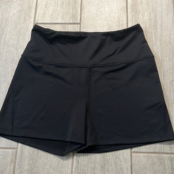 Pink Spandex Shorts - Picture 1 of 5